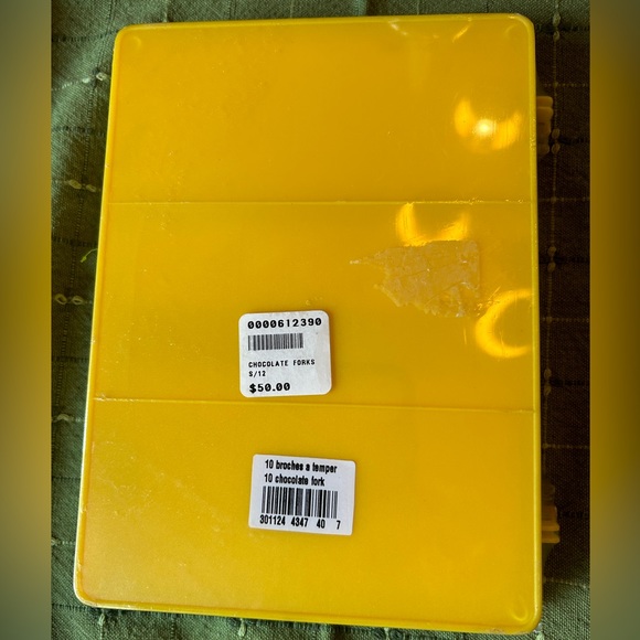 NWT 10 Brooches a Temper Chocolate Forks - Picture 2 of 3